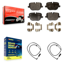 Positive Plus KPW-101210 Disc Brake Pad for 2011 Land Rover Range Rover - Rear