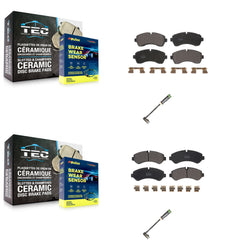 Positive Plus KPW-101235 Disc Brake Pad for 2020-2021 Freightliner Sprinter 3500 - Front and Rear