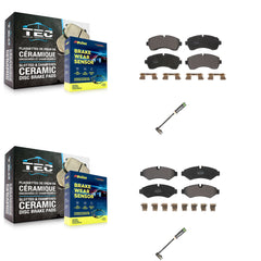Positive Plus KPW-101236 Disc Brake Pad for 2019-2021 Freightliner Sprinter 3500, Freightliner Sprinter 1500, Freightliner Sprinter 2500 - Front and Rear