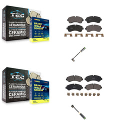 Positive Plus KPW-101237 Disc Brake Pad for 2020 Freightliner Sprinter 4500 - Front and Rear