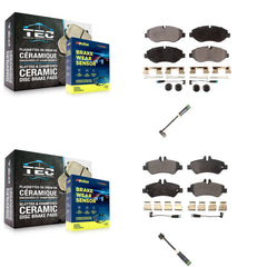 Positive Plus KPW-101252 Disc Brake Pad for 2007-2009 Freightliner Sprinter 2500 - Front and Rear