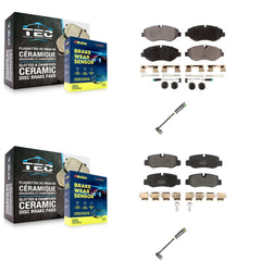 Positive Plus KPW-101253 Disc Brake Pad for 2016-2021 Mercedes-Benz Metris - Front and Rear