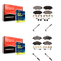 Positive Plus KPW-101265 Disc Brake Pad for 2007-2009 Freightliner Sprinter 2500 - Front and Rear