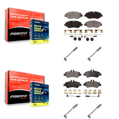 Positive Plus KPW-101269 Disc Brake Pad for 2010-2018 Freightliner Sprinter 2500 - Front and Rear