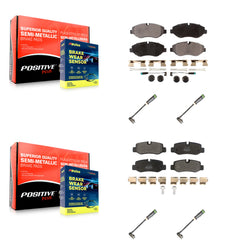 Positive Plus KPW-101272 Disc Brake Pad for 2016-2021 Mercedes-Benz Metris - Front and Rear