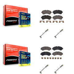Positive Plus KPW-101274 Disc Brake Pad for 2020-2021 Freightliner Sprinter 3500 - Front and Rear