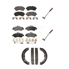 Positive Plus KPW-101281 Disc Brake Pad for 2009 Dodge Sprinter 3500 - Front and Rear