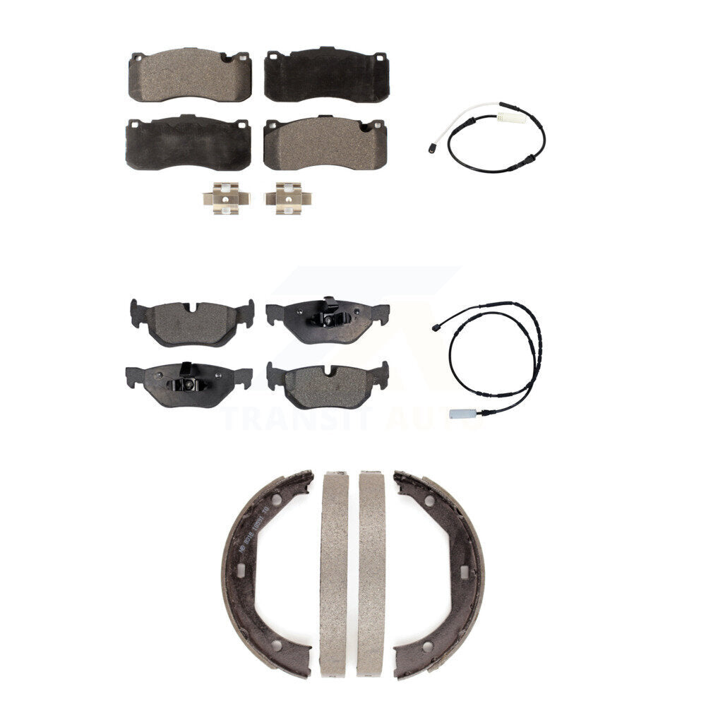 Positive Plus KPW-101282 Disc Brake Pad for 2013 BMW 328i - Front and Rear