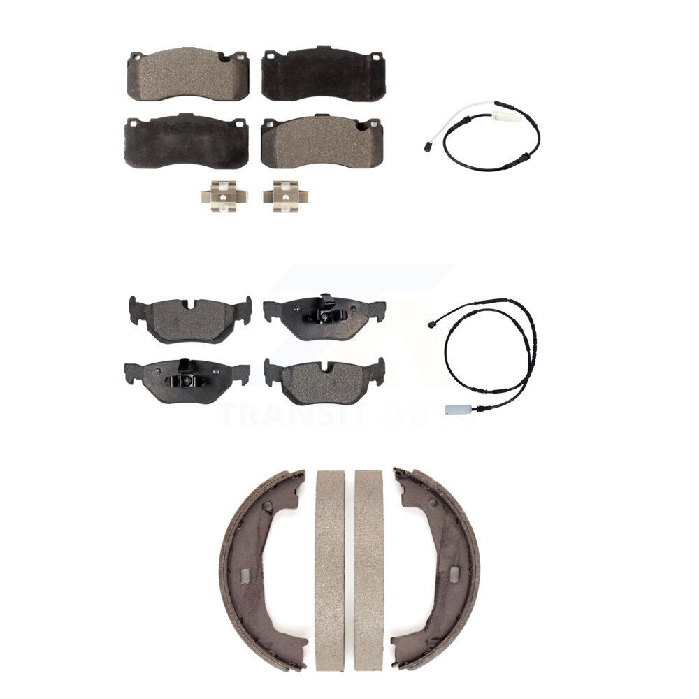 Positive Plus KPW-101283 Disc Brake Pad for 2013 BMW 328i - Front and Rear