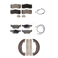 Positive Plus KPW-101283 Disc Brake Pad for 2013 BMW 328i - Front and Rear