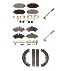 Positive Plus KPW-101291 Disc Brake Pad for 2010-2018 Freightliner Sprinter 2500 - Front and Rear