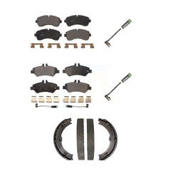 Positive Plus KPW-101292 Disc Brake Pad for 2011-2014 Freightliner Sprinter 3500 - Front and Rear