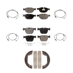 Positive Plus KPW-101300 Disc Brake Pad for 2012 BMW 750i - Front and Rear