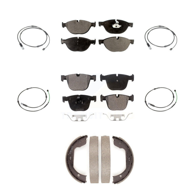 Positive Plus KPW-101301 Disc Brake Pad for 2013-2016 BMW 535i GT, BMW 535i GT xDrive, BMW 550i GT xDrive - Front and Rear