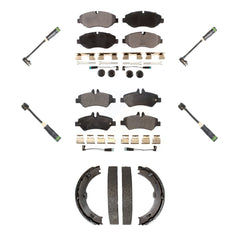Positive Plus KPW-101304 Disc Brake Pad for 2007-2009 Freightliner Sprinter 2500 - Front and Rear