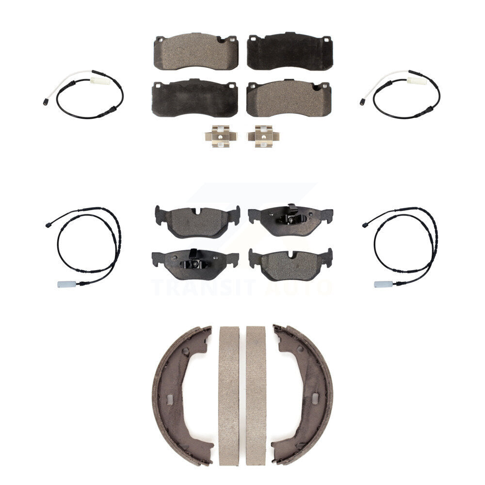 Positive Plus KPW-101306 Disc Brake Pad for 2013 BMW 328i - Front and Rear