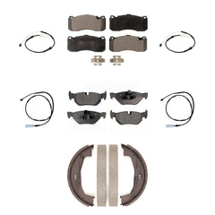 Positive Plus KPW-101306 Disc Brake Pad for 2013 BMW 328i - Front and Rear