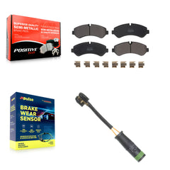 Positive Plus KPW-101325 Disc Brake Pad for 2020-2023 Freightliner Sprinter 3500XD, Freightliner Sprinter 4500 and More - Rear