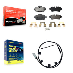 Positive Plus KPW-101327 Disc Brake Pad for 2013 Mini Cooper - Rear