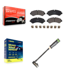 Positive Plus KPW-101333 Disc Brake Pad for 2020-2021 Freightliner Sprinter 3500 - Rear