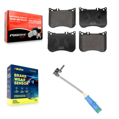 Positive Plus KPW-101388 Disc Brake Pad for 2014-2021 Mercedes-Benz CLS53 AMG, Mercedes-Benz Maybach S560 and More - Front