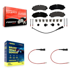 Positive Plus KPW-101422 Disc Brake Pad for 2020 Ford Transit-350 HD - Rear