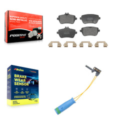 Positive Plus KPW-101430 Disc Brake Pad for 2015 Mercedes-Benz S400 - Rear