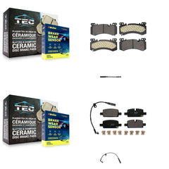 Positive Plus KPW-101436 Disc Brake Pad for 2021-2022 Chevrolet Tahoe - Front and Rear