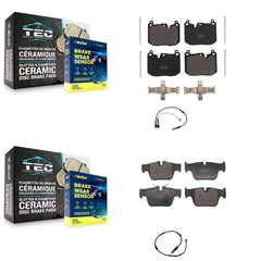 Positive Plus KPW-101437 Disc Brake Pad for 2019-2023 BMW M235i xDrive Gran Coupe, BMW X2 - Front and Rear