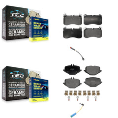 Positive Plus KPW-101456 Disc Brake Pad for 2019-2022 Mercedes-Benz G63 AMG - Front and Rear