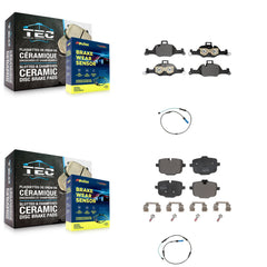 Positive Plus KPW-101457 Disc Brake Pad for 2017-2021 BMW 540i xDrive, BMW 540i - Front and Rear