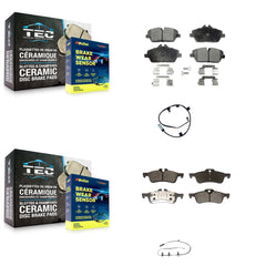 Positive Plus KPW-101470 Disc Brake Pad for 2007-2008 Mini Cooper - Front and Rear