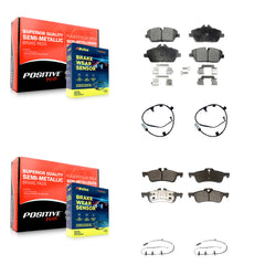 Positive Plus KPW-101484 Disc Brake Pad for 2007-2008 Mini Cooper - Front and Rear