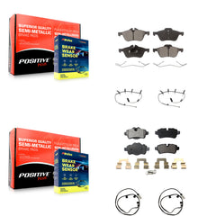 Positive Plus KPW-101485 Disc Brake Pad for 2007-2008 Mini Cooper - Front and Rear