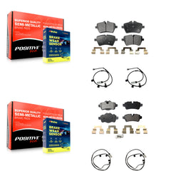 Positive Plus KPW-101495 Disc Brake Pad for 2013 Mini Cooper - Front and Rear