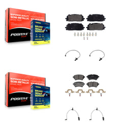 Positive Plus KPW-101497 Disc Brake Pad for 2020-2023 Audi A7 Sportback, Audi A6 allroad and More - Front and Rear