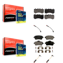 Positive Plus KPW-101500 Disc Brake Pad for 2012-2019 Mercedes-Benz GLE63 AMG, Mercedes-Benz GL63 AMG, Mercedes-Benz ML63 AMG - Front and Rear