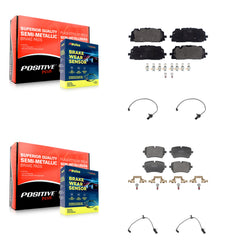 Positive Plus KPW-101501 Disc Brake Pad for 2020-2023 Audi A8 Quattro, Audi Q7, Audi Q8 - Front and Rear