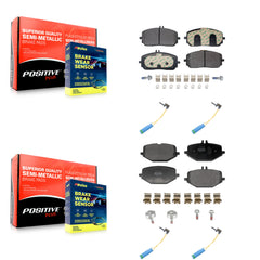 Positive Plus KPW-101516 Disc Brake Pad for 2019-2023 Mercedes-Benz GLE350, Mercedes-Benz G550 - Front and Rear