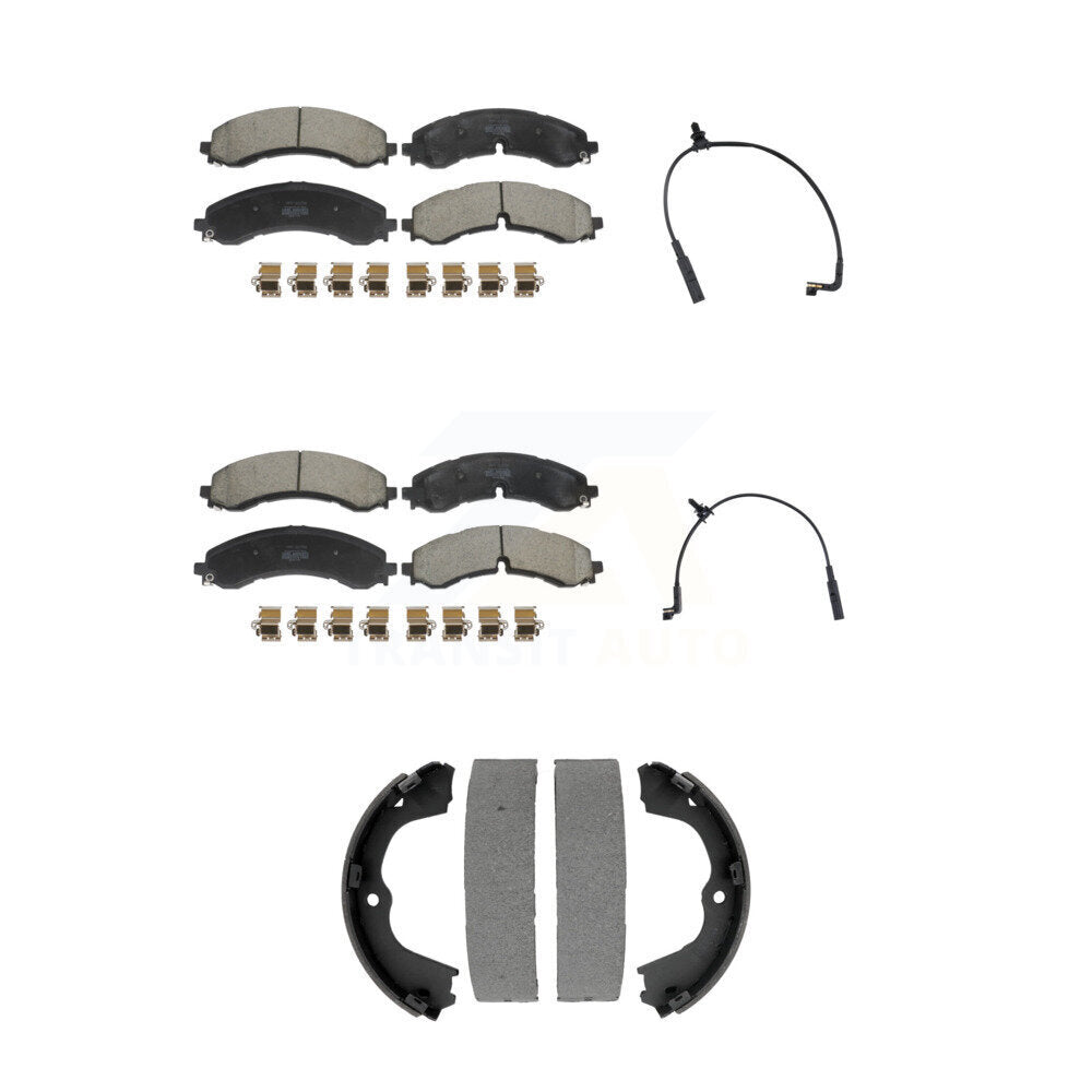Positive Plus KPW-101529 Disc Brake Pad for 2023-2024 Chevrolet Silverado 2500 HD, Chevrolet Silverado 3500 HD and More - Front and Rear