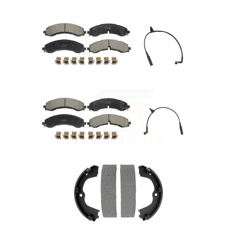 Positive Plus KPW-101529 Disc Brake Pad for 2023-2024 Chevrolet Silverado 2500 HD, Chevrolet Silverado 3500 HD and More - Front and Rear