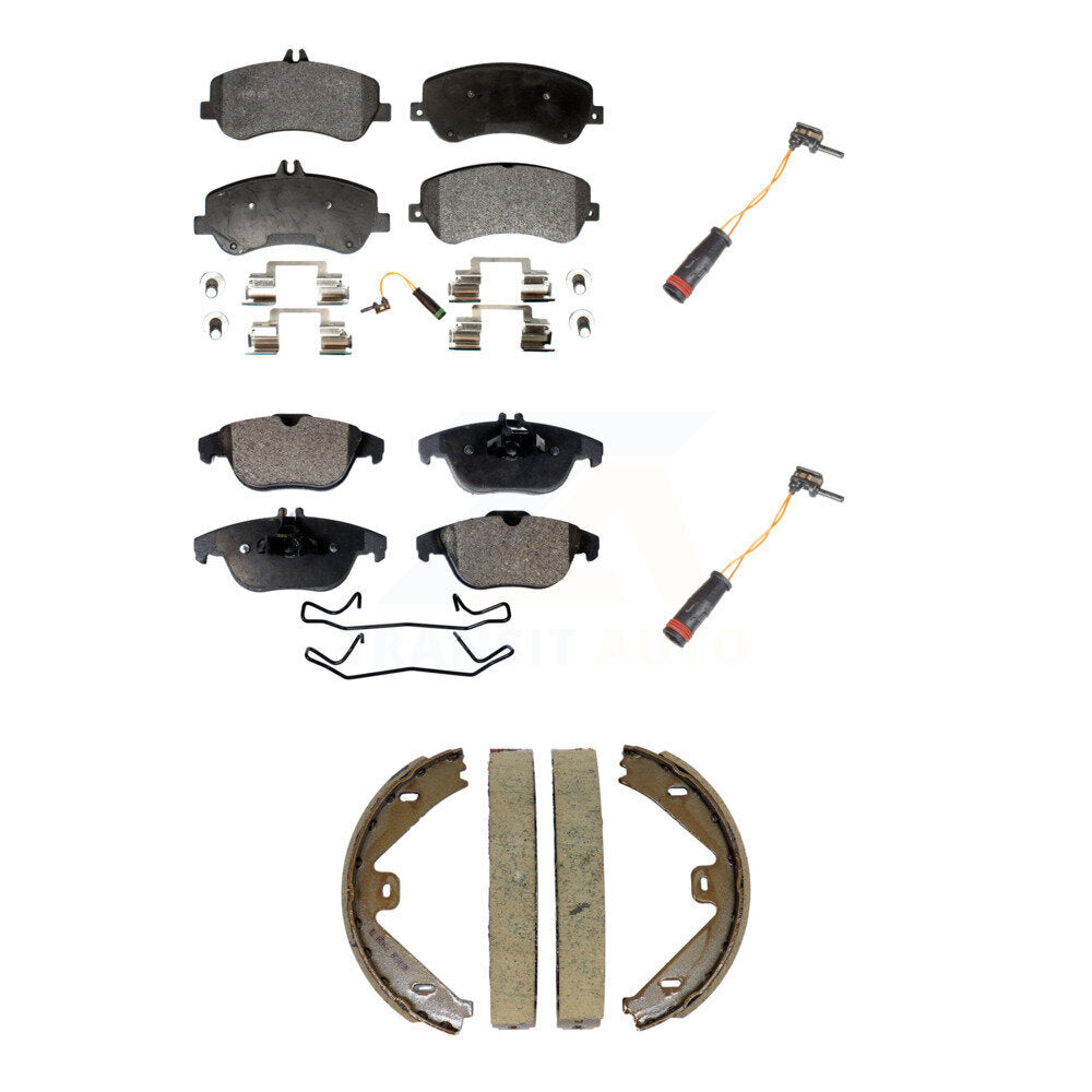 Positive Plus KPW-101535 Disc Brake Pad for 2010-2015 Mercedes-Benz GLK250, Mercedes-Benz GLK350 - Front and Rear