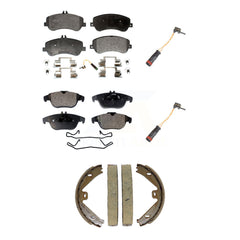 Positive Plus KPW-101535 Disc Brake Pad for 2010-2015 Mercedes-Benz GLK250, Mercedes-Benz GLK350 - Front and Rear