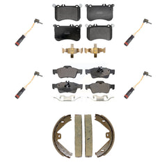 Positive Plus KPW-101542 Disc Brake Pad for 2012-2018 Mercedes-Benz CLS550, Mercedes-Benz E550 - Front and Rear