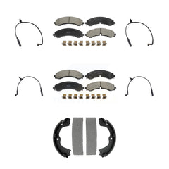 Positive Plus KPW-101543 Disc Brake Pad for 2023-2024 Chevrolet Silverado 2500 HD, Chevrolet Silverado 3500 HD and More - Front and Rear