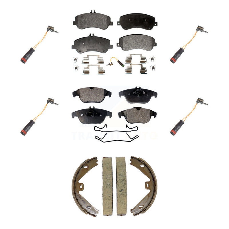 Positive Plus KPW-101550 Disc Brake Pad for 2010-2015 Mercedes-Benz GLK250, Mercedes-Benz GLK350 - Front and Rear