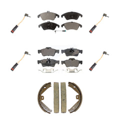 Positive Plus KPW-101556 Disc Brake Pad for 2010-2016 Mercedes-Benz CLS400, Mercedes-Benz E350 and More - Front and Rear
