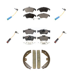 Positive Plus KPW-101557 Disc Brake Pad for 2015-2016 Mercedes-Benz E400 - Front and Rear