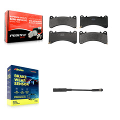Positive Plus KPW-101575 Disc Brake Pad for 2019-2024 Chevrolet Silverado 1500, Chevrolet Silverado 1500 LTD and More - Front