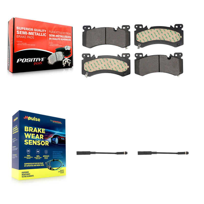 Positive Plus KPW-101595 Disc Brake Pad for 2021-2022 Chevrolet Tahoe - Front
